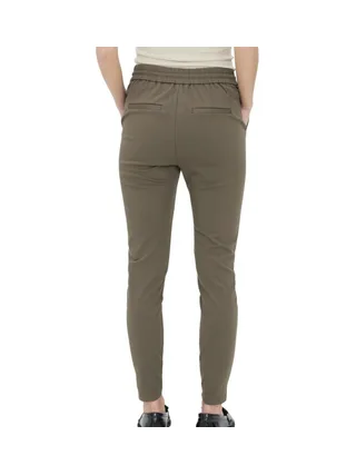 Pantalon Kaki Marron Femme Meva 2