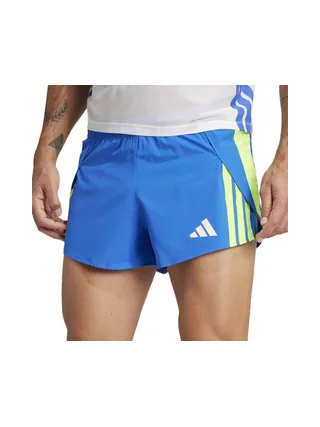 Short Bleu/Vert Homme Adidas Adizero 1
