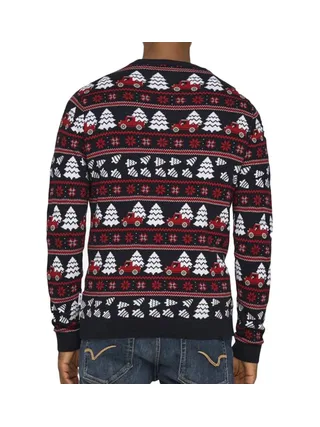 Pull de Noël Marine/Rouge Homme Only & Sons Xmas 2