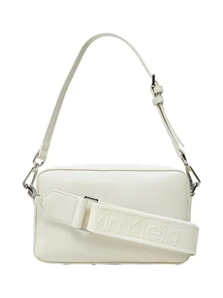Sac à Main Ecru Femme Calvin Klein Jeans Ck Must Convertible 2