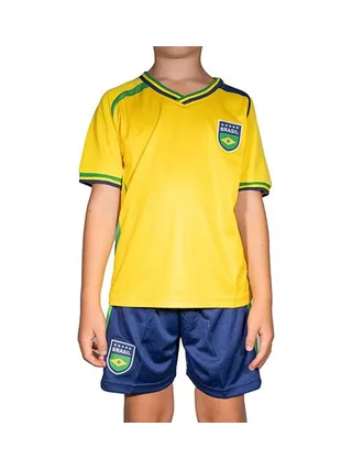Brésil Mini-Kit Supporter Jaune Sport Zone 1