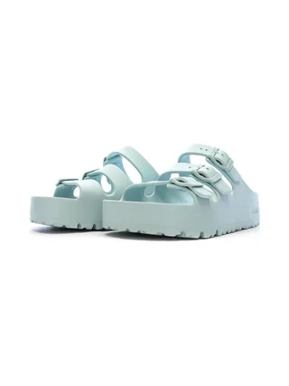 Sandales Vert d'eau Femme Birkenstock Florida Flex 6