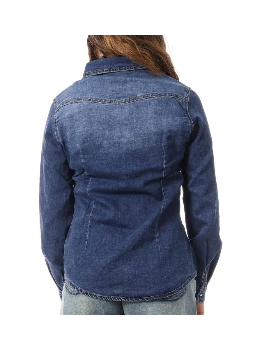 Chemise Bleu Femme Monday Premium 591 3