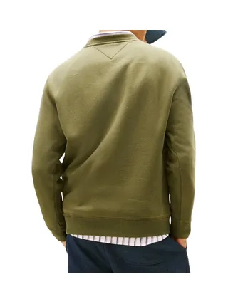 Sweat Vert Homme Tommy Hilfiger Reg Flag Crews 2