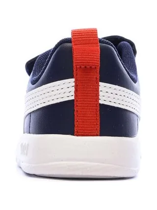 Baskets Marines/Blanches Puma Courtflex V3 V Inf 3