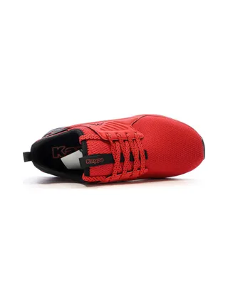 Baskets Noires/Rouge Garçon Kappa San Puerto Lace 4