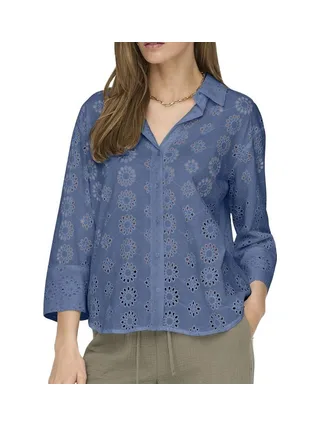 Chemise Bleu Femme JDY Tallie 1