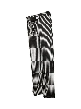 Pantalon Noir/Blanc Femme Mamalicious Mette 2