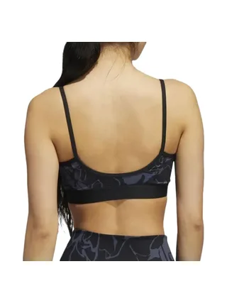 Brassière de Sport Noir Femme Adidas HE2112 2
