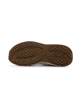 Baskets Blanc/Kaki Femme Puma R78 Glance 5