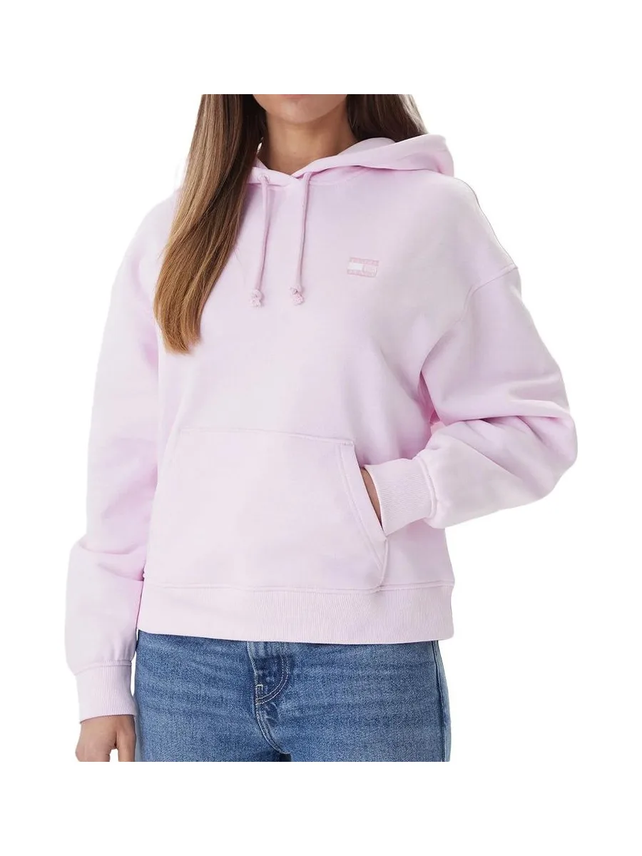 Sweat Rose Femme Tommy Hilfiger Badges 2