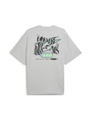 T-Shirt Gris Homme Puma Hoop 2