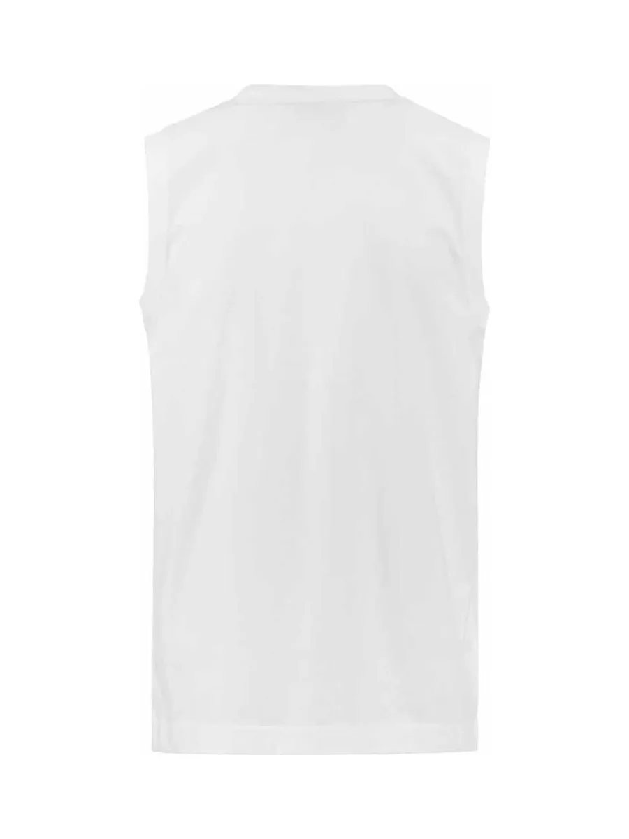Débardeur Blanc Homme Kappa Cadwal 3