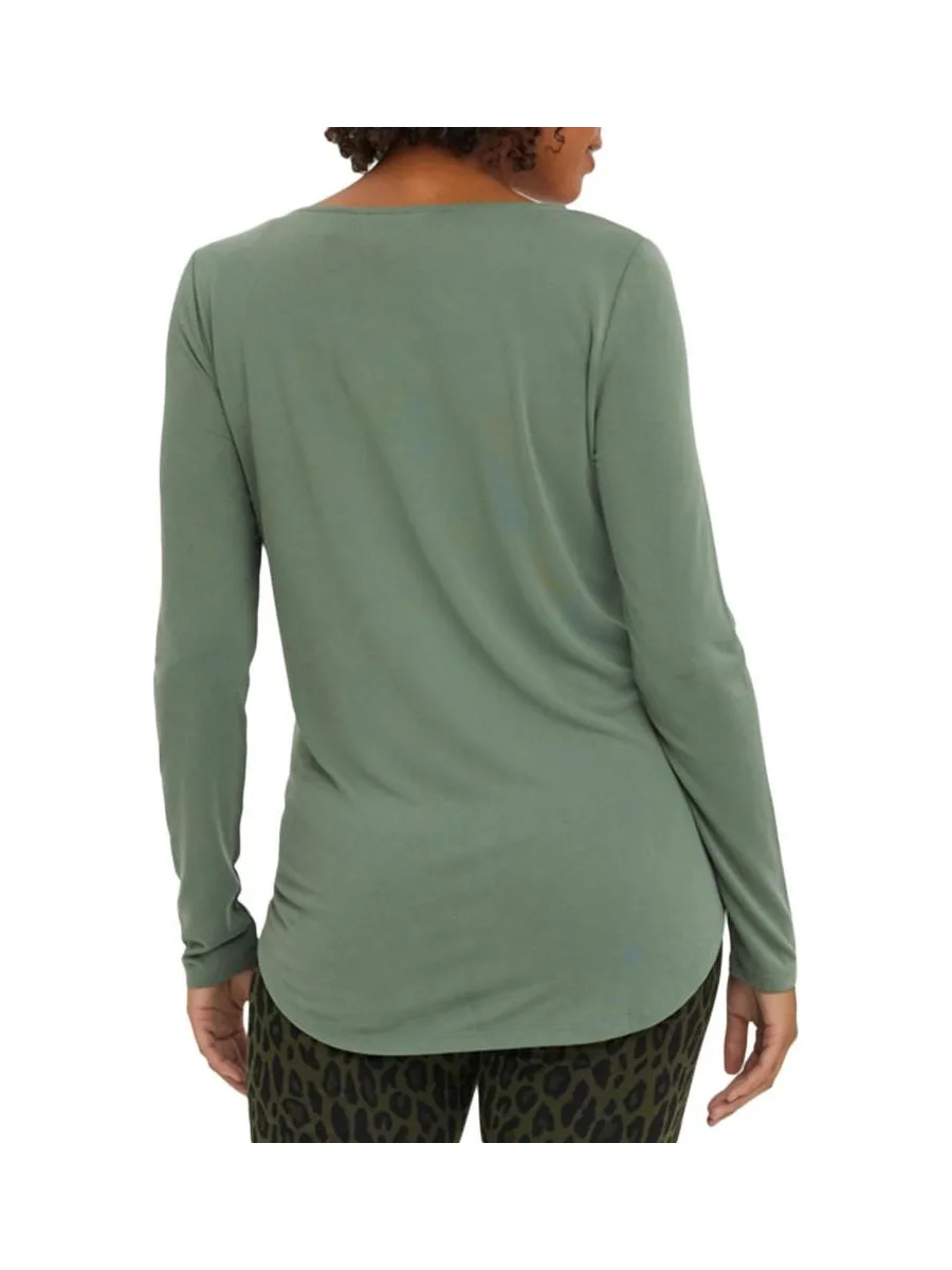 T-Shirt de Grossesse Vert Femme Vero Moda Marternity Filli 2