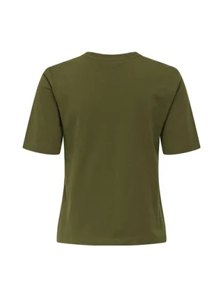 T-shirt Vert Olive Femme JDY Rex 2