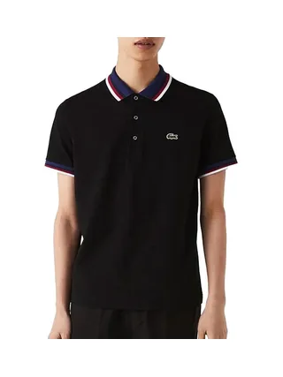 Polo Noir Homme Lacoste PH3461 1