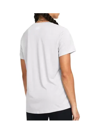 T-Shirt Gris Clair Femme Under Armour Tech 2