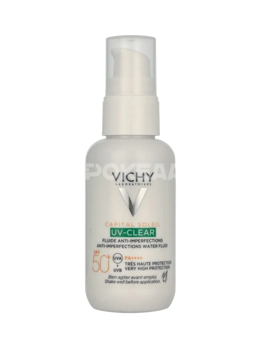 Vichy Capital Soleil UV Clear Anti-Imperfections Water SPF50 40ml 2