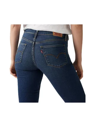 Jean 314 Bleu Foncé Femme Levi's Shaping Shaping 2