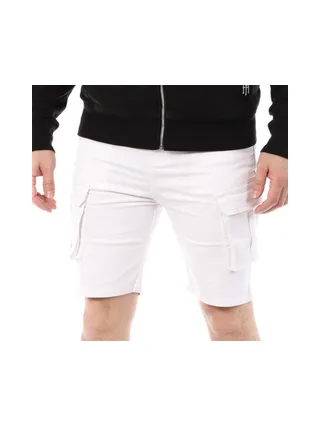 Short Cargo Blanc Homme La Maison Blaggio VEGALIA 1