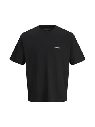 T-Shirt Noir Garçon Jack & Jones Slington 1