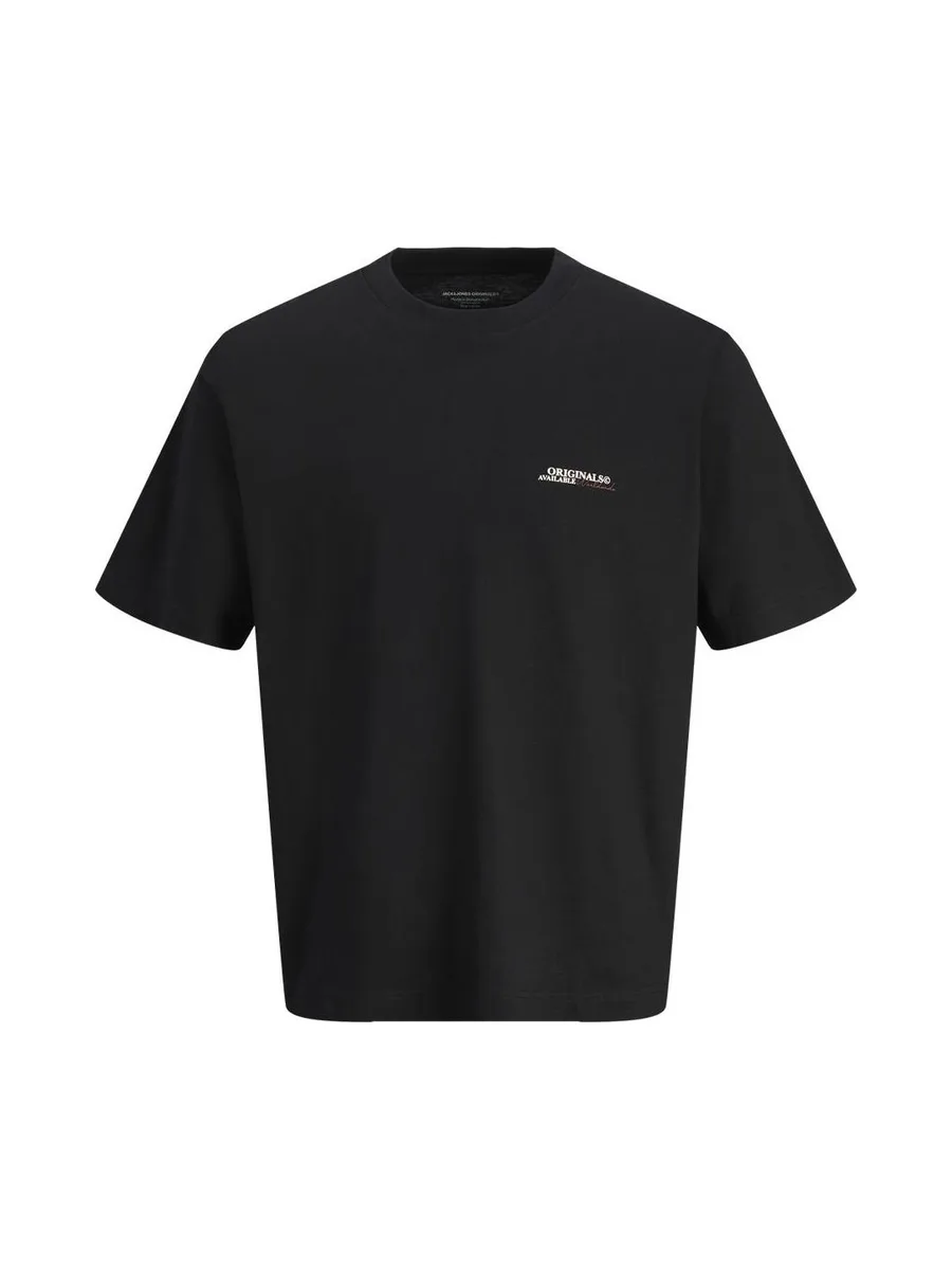 T-Shirt Noir Garçon Jack & Jones Slington 2