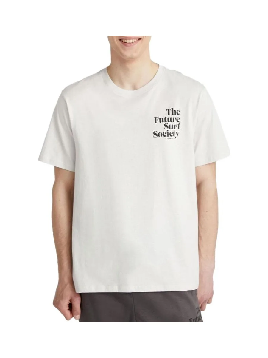 T-Shirt Blanc Homme O'Neill Future Surf Society 2