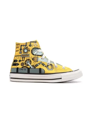 Baskets Jaunes Garçon Converse Chuck Taylor All Star 2