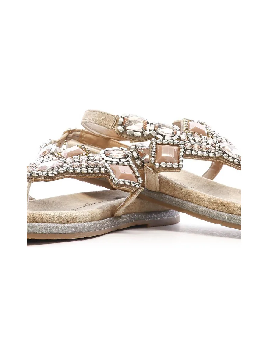 Sandales Jaune à Bijoux Femme XTI 144017 8