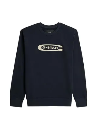 Sweat Noir Homme G-Star RAW Old Skool 2