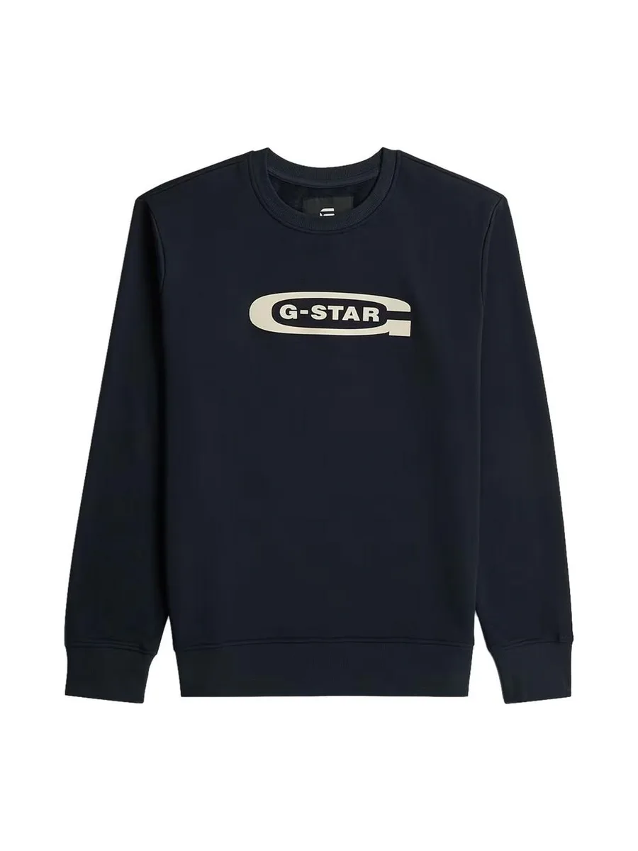Sweat Noir Homme G-Star RAW Old Skool 3