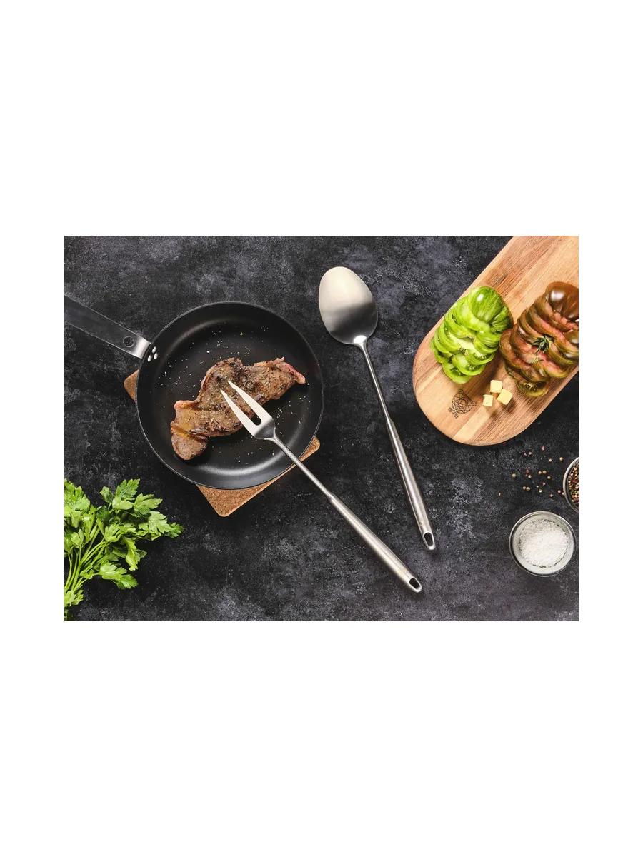 Couverts à salade et barbecue en acier inoxydable STAL 2