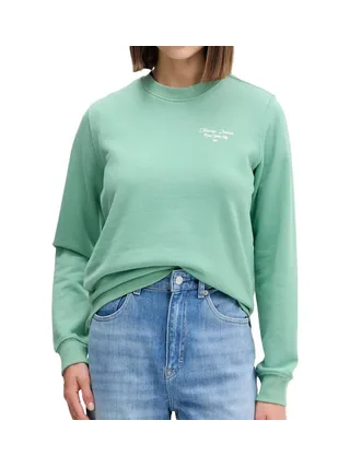 Sweat Vert Femme Tommy Hilfiger 21960 1