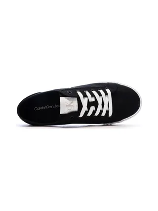 Baskets Noir/Blanc Homme Calvin Klein Jeans Ess Vulc Low 4