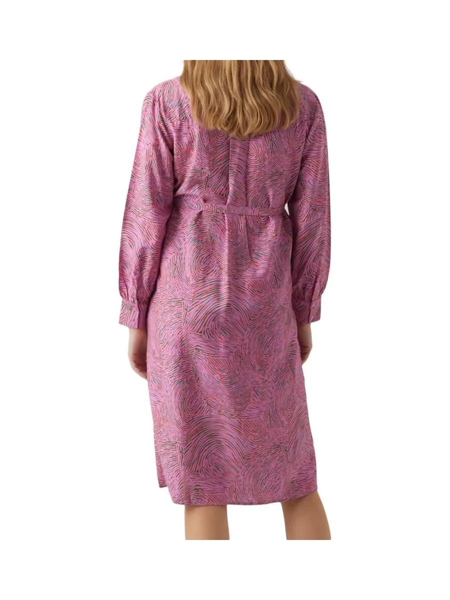 Robe de Grossesse Rose Femme Vero Moda Marternity Anea 3