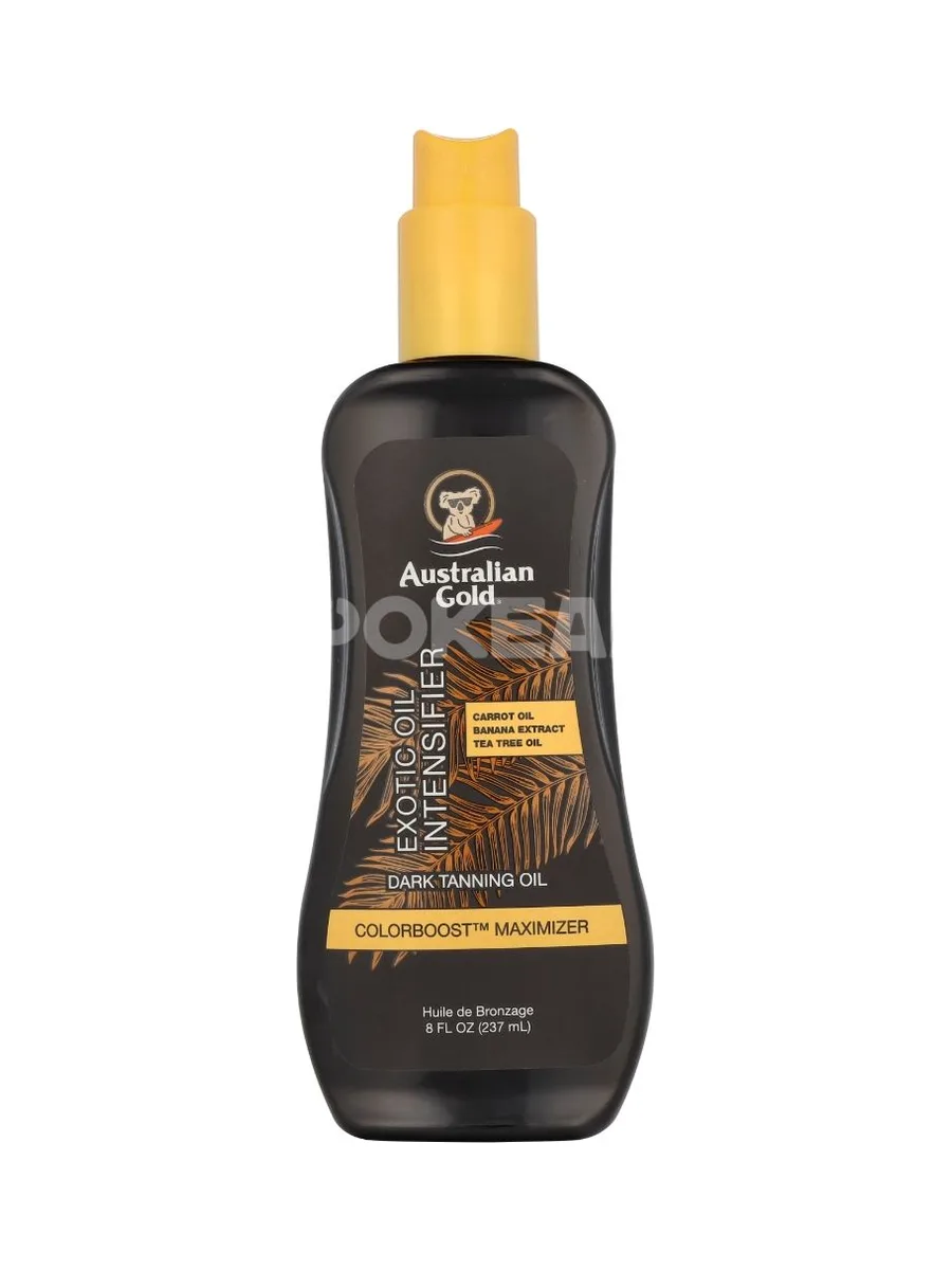 Australian Gold Exotic Oil Spray 237ml - Dark Tannin + Carrot Extract Formula 1