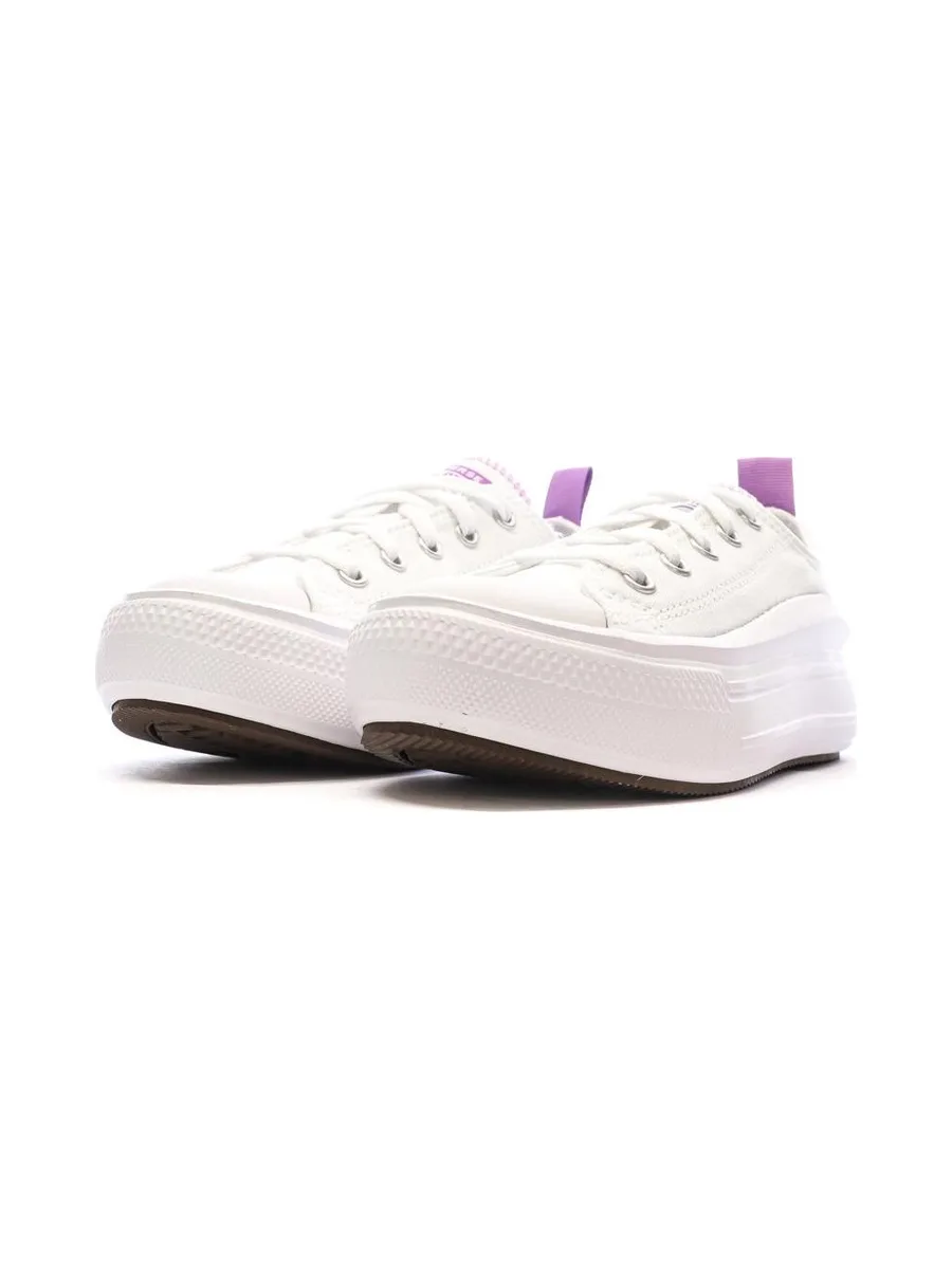 Baskets Blanches Fille Converse Chuck Taylor All Star 371528C 7