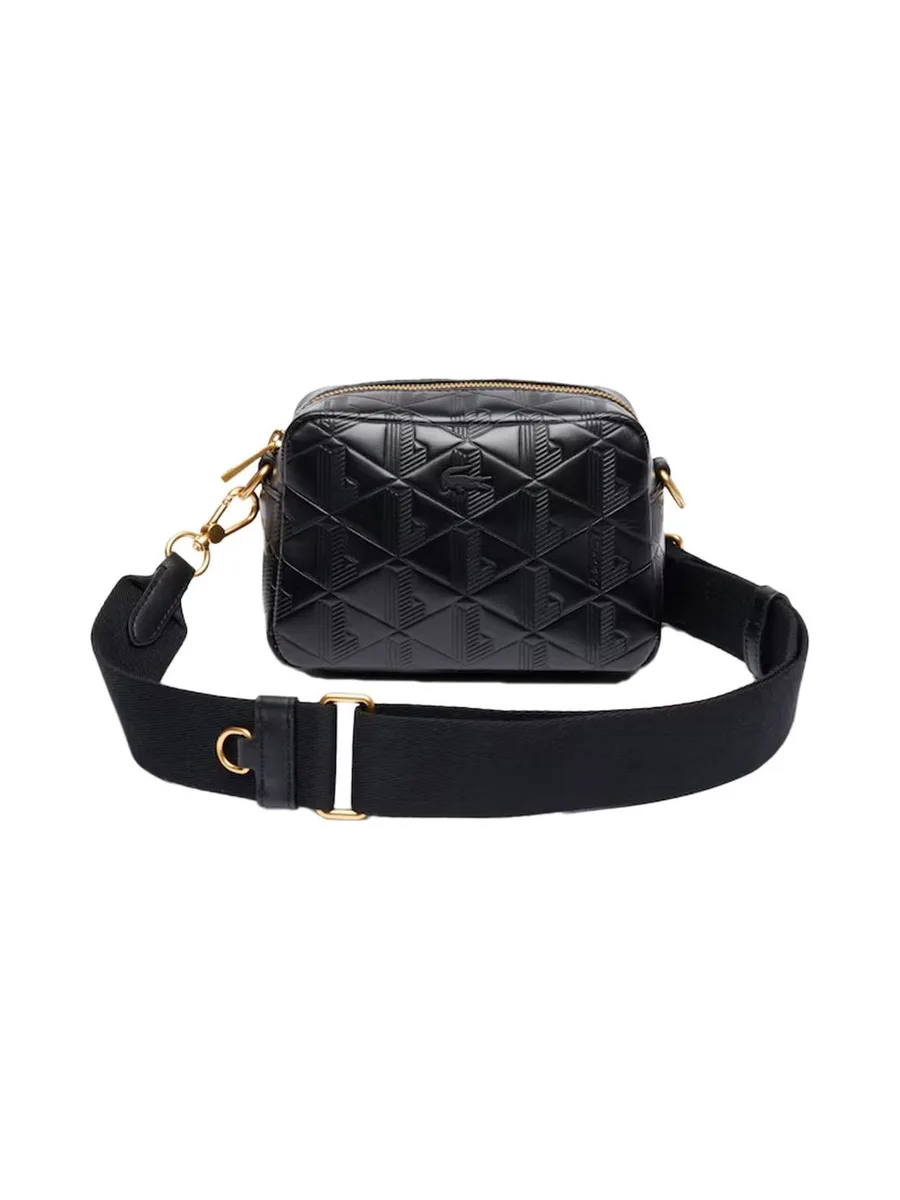 Sac à bandoulière Noir Lacoste Small Maheki Shoulder 1