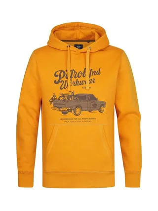 Sweat à Capuche Jaune Homme Petrol Industries Hoode 1