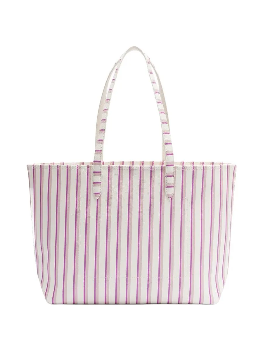 Sac Cabas Réversible Rose/Blanc Femme Lacoste Anna 3