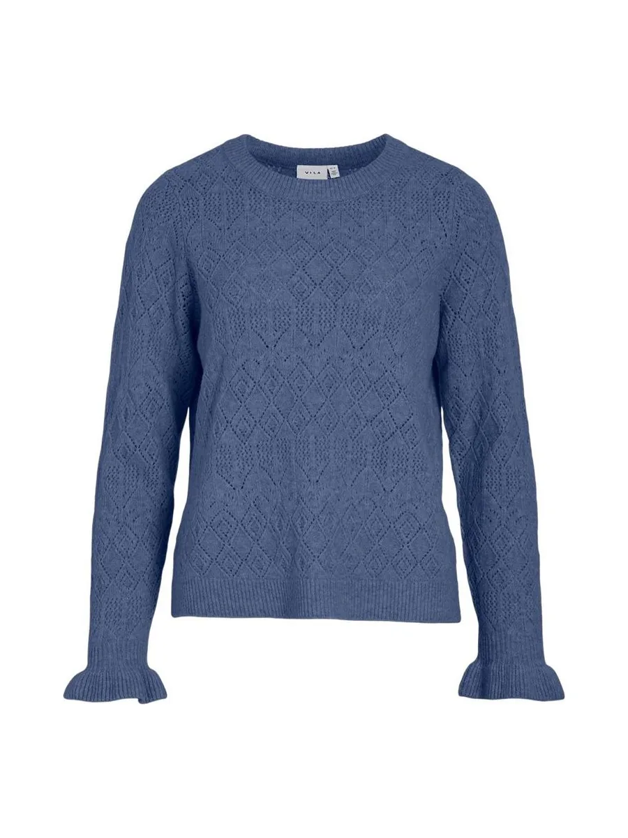 Pull Bleu Femme Vila Jacia 2