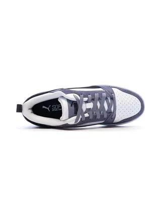 Baskets Blanches/Noires/Bleu Mixte Puma Caven 2.0 4