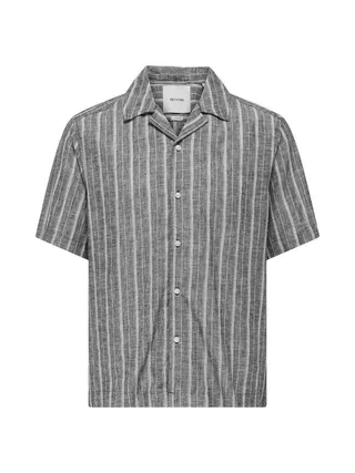 Chemisettes Gris Homme Only & Sons Onsseppo Strip 1