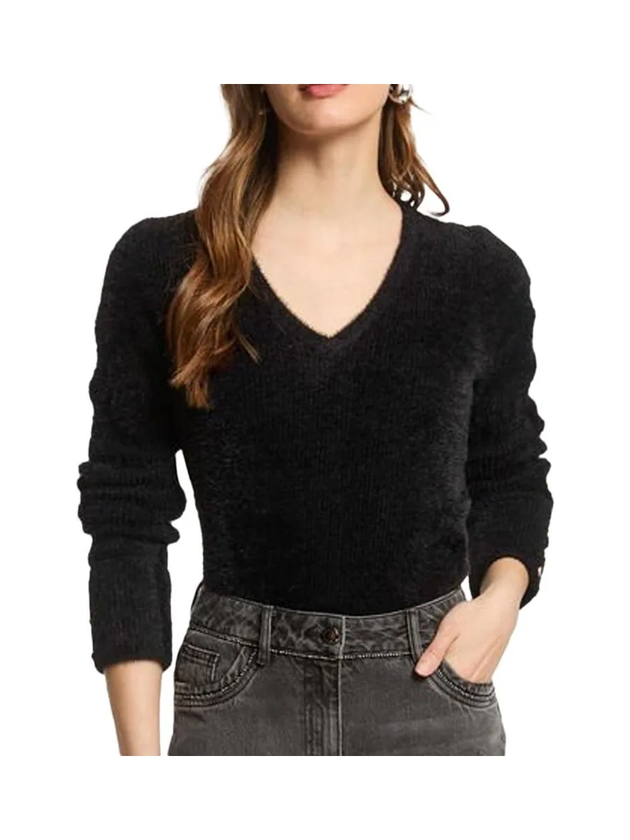 Pull Noir Femme Morgan Moove 2