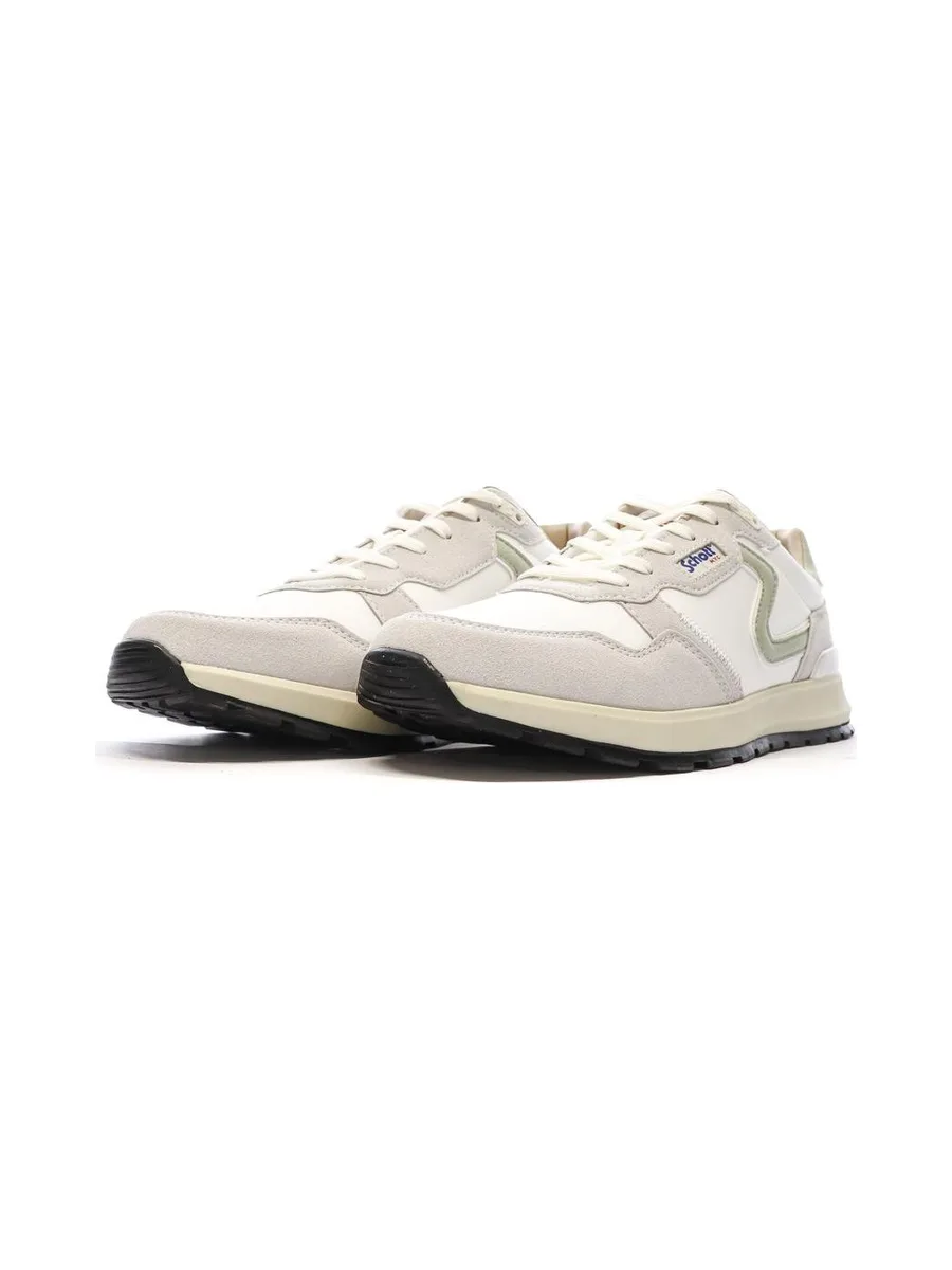 Baskets Blanches/Beiges Homme Schott Dorian 7