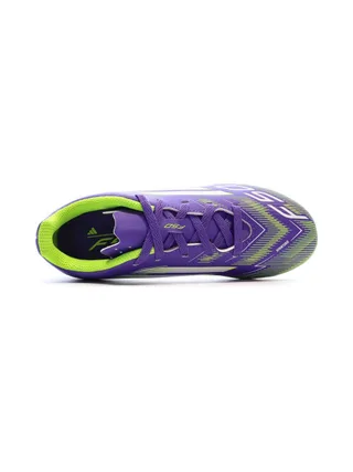 Chaussures de Foot Violet/Jaune Junior Adidas F50 Club FG/MG 4