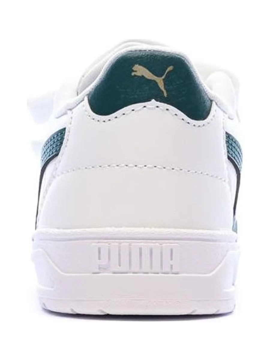 Baskets Blanches/Vertes Garçon Puma Shuffle Downtown 5