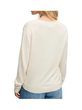Gilet Écru Femme Superdry Essential Slouchy 2