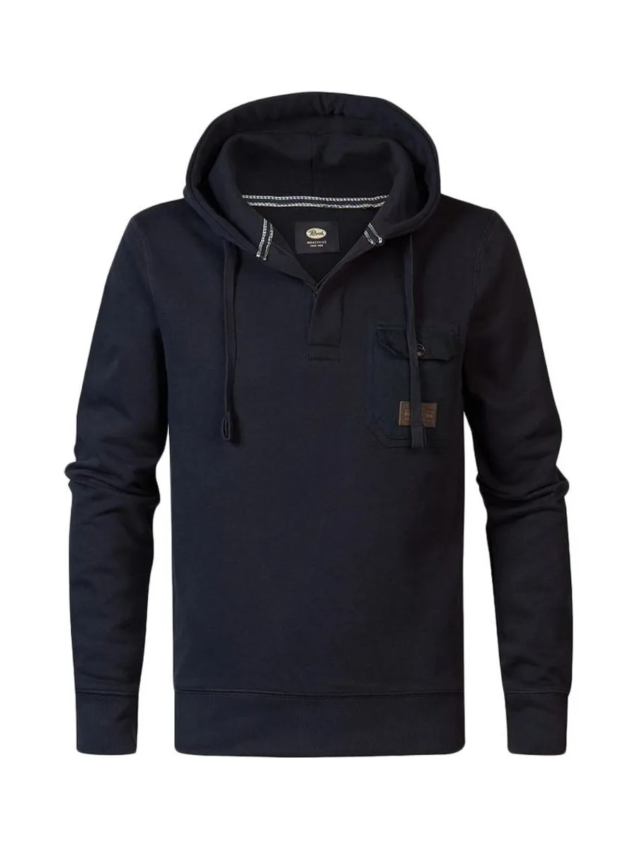 Sweat Marine Homme Petrol Industries Hooded 1