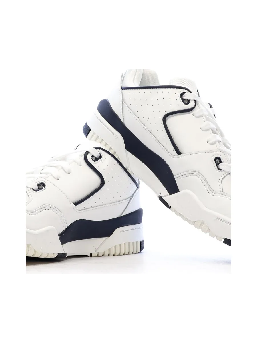 Baskets Blanches/Marine Homme Le Coq Sportif T1000 8